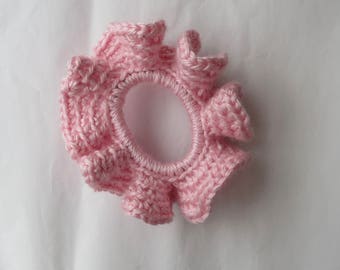 Pastel Pink Scrunchie