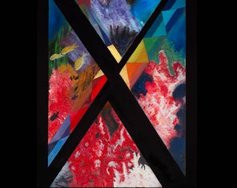 Coral Reefs - Oil on Canvas