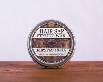 Organic Hair Wax Sculpting Wax All Natural Pomade Medium