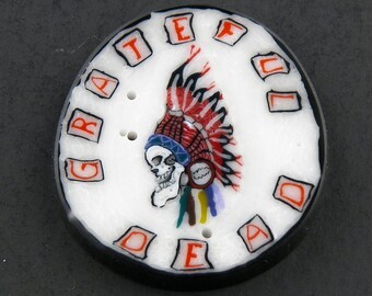 Spring 1990 Glass Murrine Boro Murrina Cabochon - 139F
