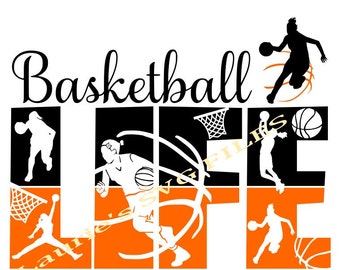 Download Basketball life svg | Etsy