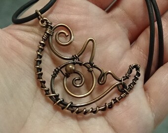 Copper Wire Man in the Moon