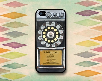 Vintage Rotary Payphone Case: iPhone 4 // 4s, 5c or 5 // 5s