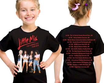 Little Mix 2018 Tour Girls T-shirt The Summer Hits Concert Women Fan Birthday Present T Shirt Top