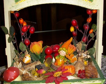 My Halloween garden, home decor