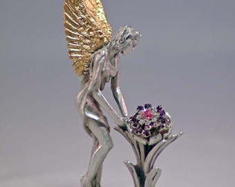 Pewter Fairy Collectible 4489