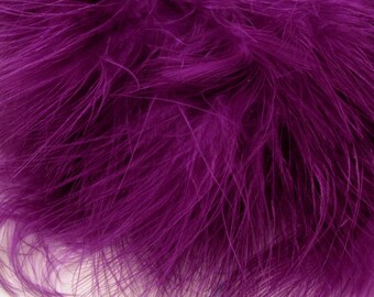 Marabou Purple MRDQ-19 craft feathers .25 oz craft feathers boutineers
