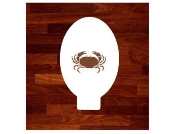 Crab Face Painting Stencil