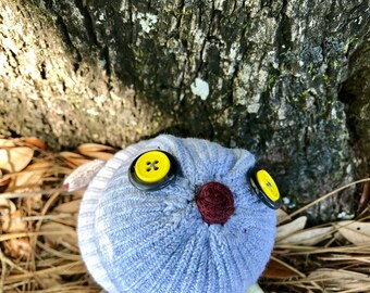 Buster sock owl -Ready to ship!