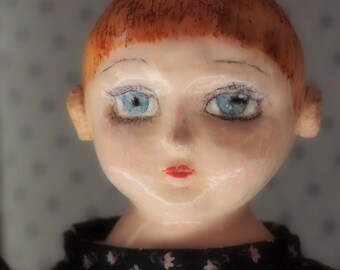 Handmade Unique Custom Izannah Walker Doll very pretty in Liberty dress