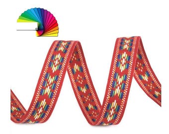 3 M Indian print woven Ribbon