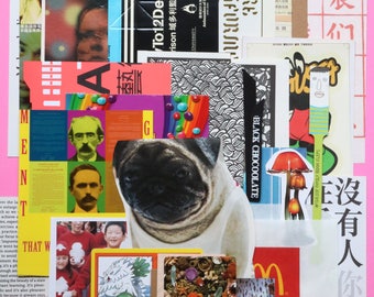 More items! - Graphics Mix Large Set - modern collage kit (scrapbooking / paper stock)