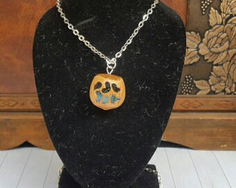 Hazelnut hazelnuts chain necklace