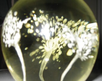 Murano Venezia Floral Paperweight
