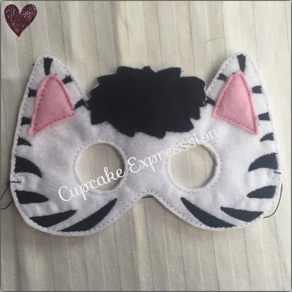 Dress Up Play Mask Zebra Kids Costume Pretend Play