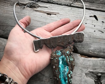 Sterling Silver Necklace One Of a Kind Handmade Necklace By Joy Kruse Wild Prairie Silver Jewelry