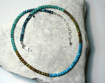 Turquoise Necklace, Turquoise Jewelry, Boho Necklace, Boho Jewelry, Southwestern Necklace, Sundance Style Jewelry, Cowgirl Jewelry