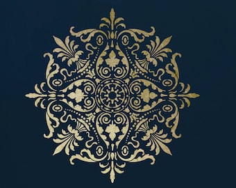 Mandala Wall Stencil ST68XL
