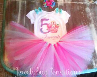 Shopkinz birthday tutu outfit