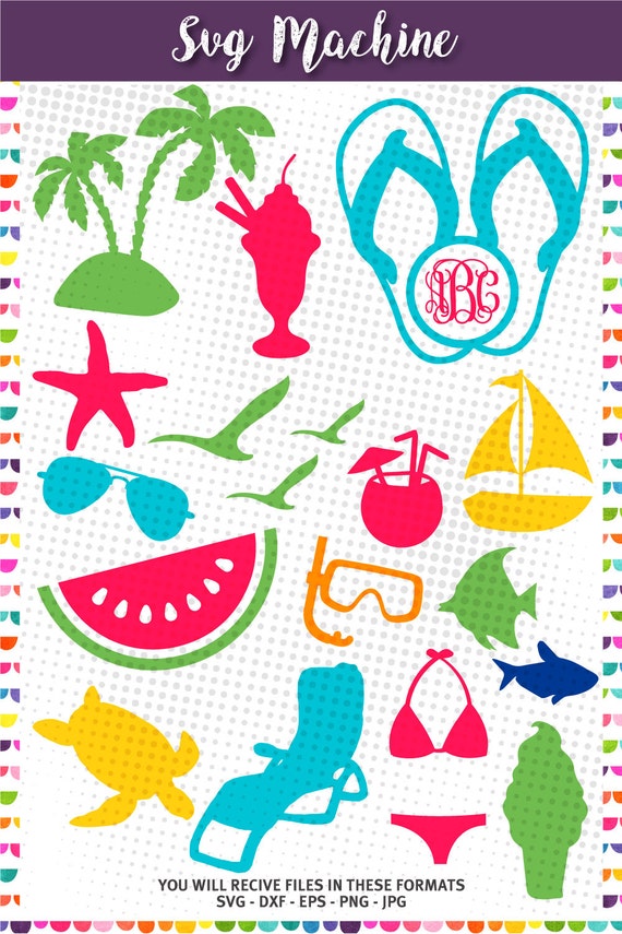 Download Summer SVG Cut Files Beach svg cut files for Cricut