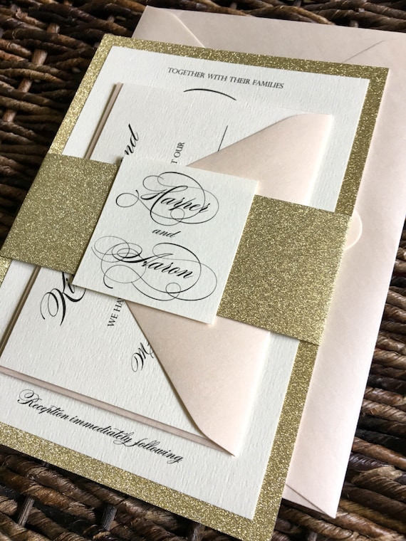 Adding Glitter To Invitations 3