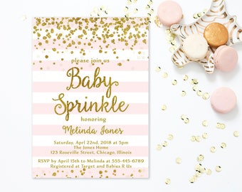 Sprinkle invitation | Etsy