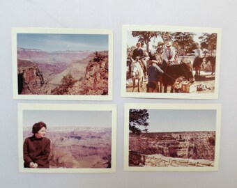1960s Grand Canyon/Indian Color Snapshots/Photos, Lot of 20, 3.5" by 2.5"