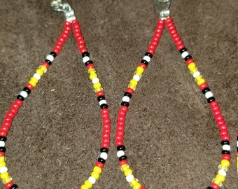Cherokee tear drop earrings