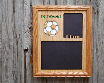 8x10 Soccer Picture Frame, Soccer Decor, Soccer Parent Gift, Gift for Coach, Soccer Player Gift, Soccer Team Frame, Soccer Mom, Sports Frame