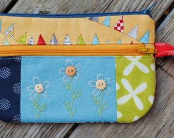 Vintage Style Wristlet Purse Pattern - THE ERRAND RUNNER - By Designer Sherri Falls