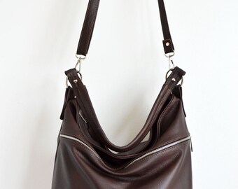 BALE HOBO EXTRA LARGE 40 BAG IN MOCHA BROWN CALFSKIN main image 0