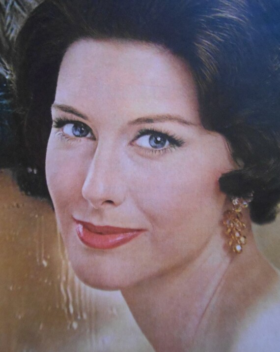 1963 Beauty Ad Clairol Loving Care Hair Color Lotion 1960s