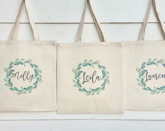 Bridesmaid Bags, Bridesmaid Tote Bags,Bridesmaid Bag,Wedding Tote Bags, Bridal Party Gifts,Bride,Wedding Gift, Custom Tote Bag,Bachlorette