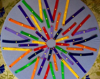 Chakra Rainbow Strap Snap Kit
