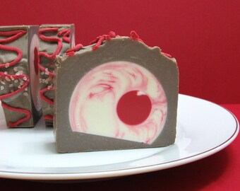 Cherry Cordial Soap ~ Handmade Cold Process