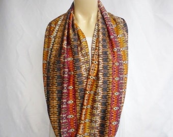 Mustard Infinity Scarf / Circle Scarf / Loop Scarf / Tube Scarf