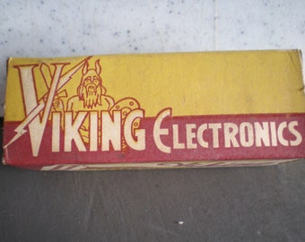 Vintage Mid Century Unused Viking Electronics - Electronic Tube