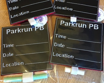 ParkRun PB Board 5K Running Gift Sign