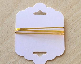 Blade color metallic gold 1 mm honey