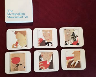 The Metropolitan Museum of Art Coaster set by Jasom