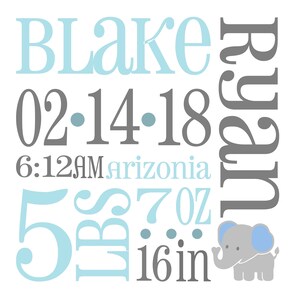 Free Free 91 Elephant Baby Announcement Svg SVG PNG EPS DXF File