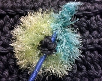 Shawl Pin Shawl Stick Mint Green, Teal