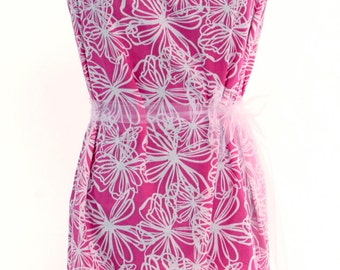 Hot Pink And White Flowers