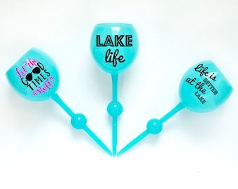 acrylic wine glass acrylic beach glass floating wine glass personalized floating wine glass - Floating Wine Glass acrylic wine glass acrylic beach glass floating wine glass personalized floating wine glass - Floating Wine Glass