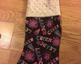 Cheer Leader Christmas Stocking