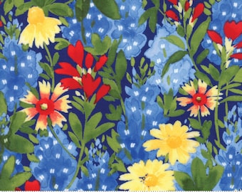 BLUEBONNET PATCH from Moda - bty - item #33310-17