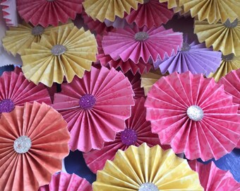 Set of 10 Mini Rosettes