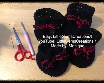 Crochet Large Dog Booties
