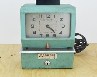 1970's Acroprint Time Clock