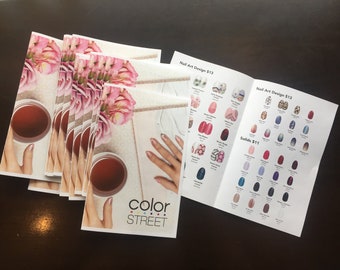 Color Street spring mini catalog